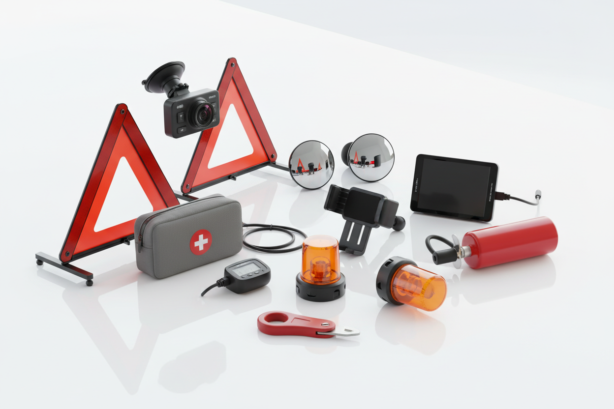 Top 10 Car Accessories That Improve Safety (Backed by Real Data)