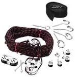 7806 - Overhead Storage Hoist for Jeep Top Removal, Truck Caps, Bikes, SUP, Dinghies, Canoes, Kayaks, Surfboards and More. Mount in Your Garage, Shop, Anywhere with a Ceiling.