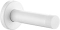 JQK Door Stopper White, 304 Stainless Steel Thicken 1mm Sound Dampening Door Stop Bumper Wall Protetor, DSB5-WH