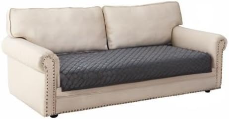 Eismodra Couch Cover,Sectional Couch Covers,Sofa Covers for 3 Cushion Couch,Anti-Slip Sofa Slipcovers for Dogs Cats Kids Loveseat Recliner L Shaped Armrest Backrest,Dark Gray 36''x94''(Only 1 Piece)