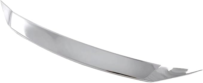 Front Hood Air Deflector，Car Bonnet Molding Cover Trim Fit for Mazda CX-50 and CX50 Hybrid 2023 2024 2025，Exterior Accessory（ABS,Glossy Chrome）