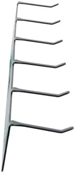 Maxshine Universal Detailing Brush Hanger - 6 Organizer Hooks, Lightweight Wall-Mounted Design for Auto Detailing Supplies, Ideal for Garage & Mobile Use (No Logo, 2, Count)