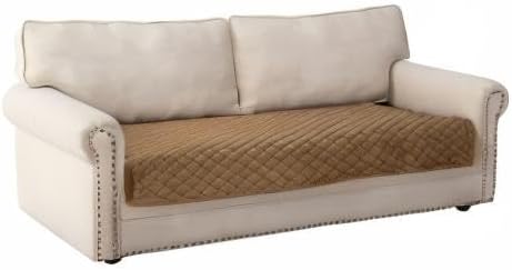 Eismodra Couch Cover,Sectional Couch Covers,Sofa Covers for 3 Cushion Couch,Anti-Slip Sofa Slipcovers for Dogs Cats Kids Loveseat Recliner L Shaped Armrest Backrest,Coffee 36''x82''(Only 1 Piece)