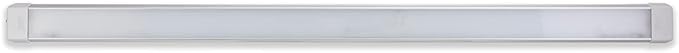 RV Cargo Truck LED Interior Utility Light Fixture 42.1" x 2.6", High Lumen-Output Low Current Draw, Frosted Lens 6000K Cool-White Even Diffused Beam, On/Off Rocker Switch 12V-24V DC, 1-Pack