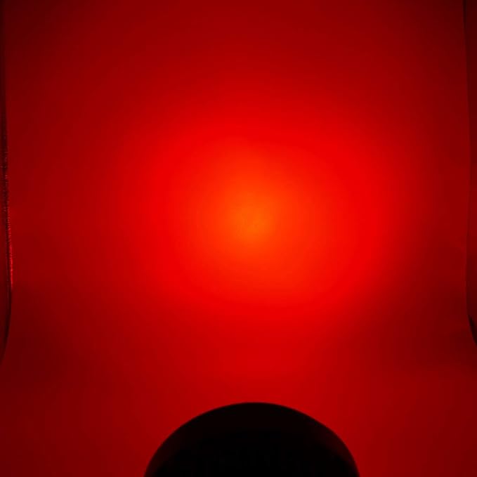 27W Spot Red Round Work LED Light Fog Offroad Off Road Lights Driving Lamp Waterproof for Hunting Pickup UTV Truck Car Boat SUV Boat 4WD ATV 12V 24V 4x4 Tractor Motorcycle（2pcs）