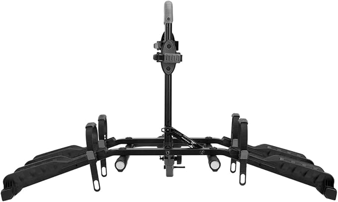 Hollywood Racks Destination 2 Hitch Bike Rack, Transports 2 Bikes up to 35 lbs Each - Lightweight Platform Style Bike Carrier for Car, SUV, or Truck - Secure, Foldable Bicycle Car Racks