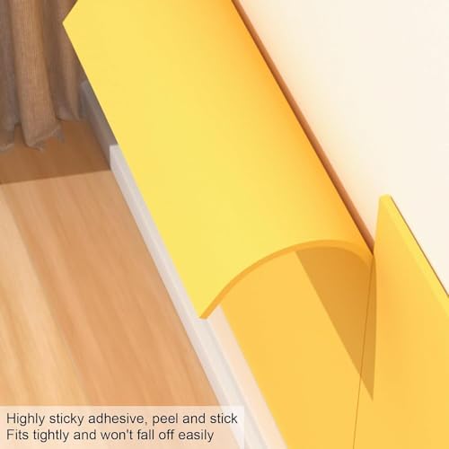 Self-Adhesive Garage Wall Protectors - Grey Rubber Foam Stud Guards for Gym & Studio, 39.3x39.3in (100x100cm) - Ultimate Wall Protection Solution