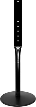Parking Sign Post 49" Heavy Duty Cast Iron Parking Signs Stand, Movable Sign Stand for Hanging Signs, Black, 20lbs