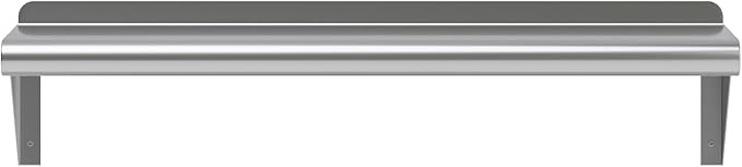 AmGood 30" Long X 8" Deep Stainless Steel Wall Shelf | NSF Certified | Appliance & Equipment Metal Shelving | Kitchen, Restaurant, Garage, Laundry, Utility Room