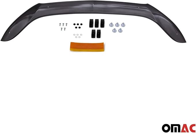 OMAC Front Bug Shield Hood Deflector & Window Visor for Mercedes Metris 2016-2024