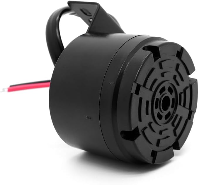 Universal 12-24V 100dB Waterproof Back-Up Alarm (Black-4 PCS)