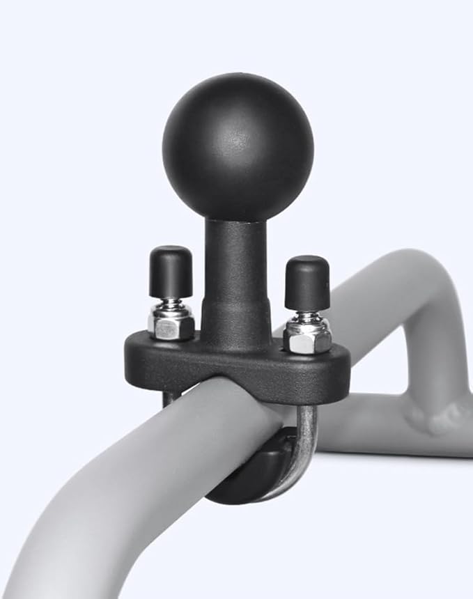 Strg Tablet Mount with U-Bolt Mount Base for Rails 0.5'' to 1.25'' in Diameter for 6" Tablets, Motorcycle Tablet Holder for Bike Motorcycle ATV/UTV and More Rails