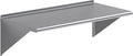 AmGood 48" Long X 24" Deep Stainless Steel Wall Shelf | NSF Certified | Appliance & Equipment Metal Shelving | Kitchen, Restaurant, Garage, Laundry, Utility Room