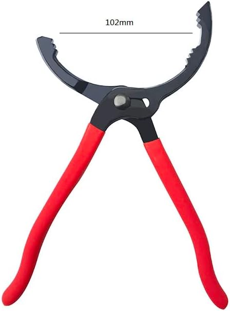 Oil Filter Wrench, 10"&12" 2PCS Adjustable Oil Filter Pliers Set, Multifunction Oil Filter Removal Tool, Ideal for Filters, Conduit, Fittings