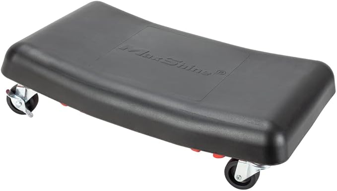 Maxshine Detailing Creeper Cushion – Premium Soft Rubber Seat Pad for Rolling Creeper, Comfortable & Durable Add-On Accessory