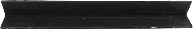 Garage Wall Protector Rubber Wall Corner Guard for Parking Garages, 80cm Long Wall Corner Protector (Black)