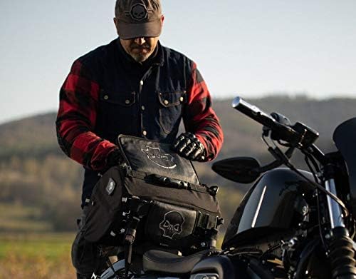 TUBE motorcycle travel luggage, made of waterproof Cordura, 11.3 gallons capacity, motorcycle seat/rack/sissy bar bag