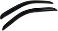 Dark Smoke Tint Window Visors Front Rear Deflector Sun/Rain/Wind Guards Shade for 1995-2004 Compatible with Toyota Tacoma - 2pcs