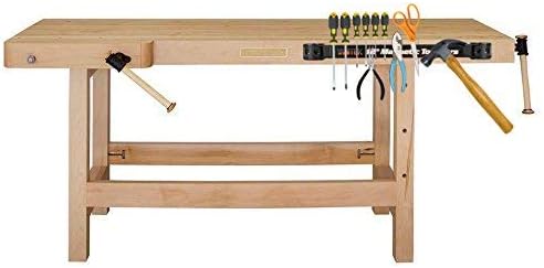 12" Magnetic Tool Holder Strip - A Tool Magnet Bar for Garage Organization, Shop Organization, and Workbench Accessories, Best Father's Day Gift, Easy To Install in Workshop, Mounting Screws Included.