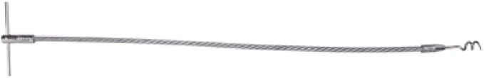 Allpax Flexible Packing Hook (No. 6) - 30 Inches Long, Flexible Wound-Wire Shaft, Steel Corkscrew-Style Tip and Comfort T-Handle (AX1215)