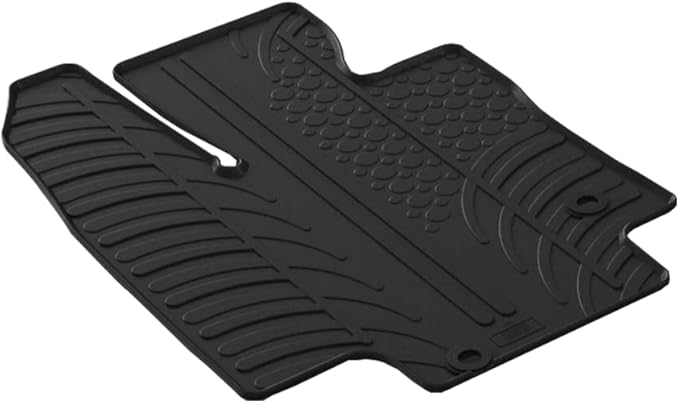 Gledring USA Custom Fit All-Weather Rubber Floor Mats Intended for Toyota Highlander & Hybrid 2020-2022, No Trimming Required, Tailored Custom Fit, Protects from Rain, Mud & Snow