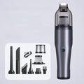 Wireless car-Mounted Vacuum Cleaner 13000PA Suction Handheld Vacuum USB Charging Cleaner Portable Vacuum Cleaner Hair Suction Device Cleaning for car interiors (Bronze-Colored brushless)