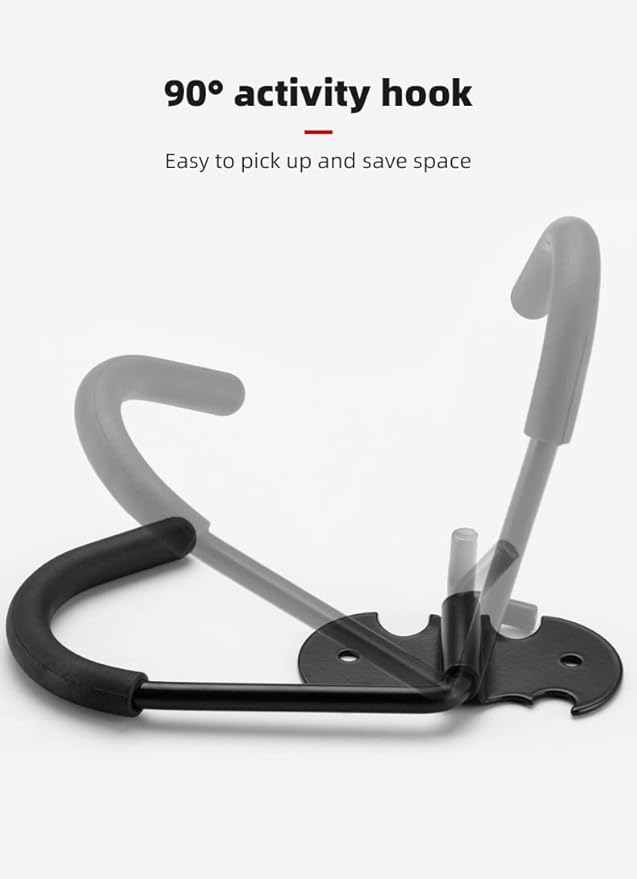 Bike Rack Garage Wall Mount Bicycles Hanger Storage Bike Stand Wall Hooks for Hanging Bike/Bicycles/Scooter Vertical Storage Adjustable Bikes in Indoor/Home/Office/Garage Storage