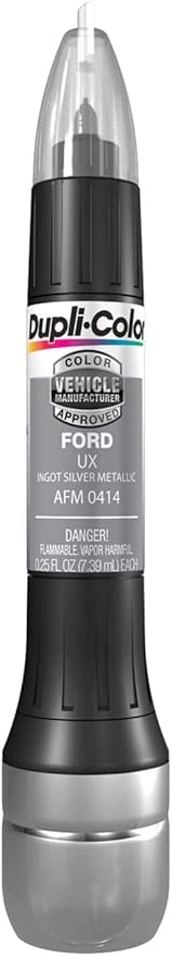 Dupli-Color EAFM04140 Scratch Fix All-In-1 Exact-Match Automotive Touch-Up Paint – Ford Ingot Silver Metallic – Paint Pen, 0.5 Fl Oz (Pack of 1)