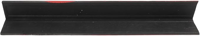 Garage Wall Protector Rubber Wall Corner Guard for Parking Garages, 80cm Long Wall Corner Protector (Red)