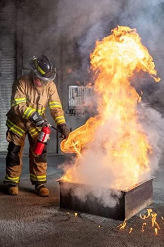 Amerex B500, 5lb ABC Dry Chemical Fire Extinguisher with Aluminum Valve