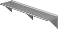 AmGood 72" Long X 16" Deep Stainless Steel Wall Shelf | NSF Certified | Appliance & Equipment Metal Shelving | Kitchen, Restaurant, Garage, Laundry, Utility Room