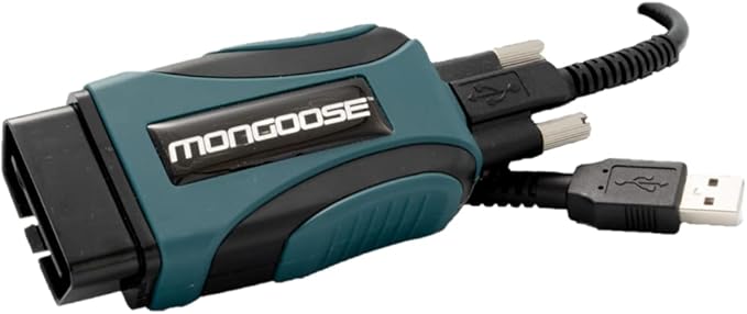 Opus IVS Mongoose-Plus J2534 OEM Vehicle Interface Cable - Nissan/Infiniti OEM Reprogramming and Diagnostics