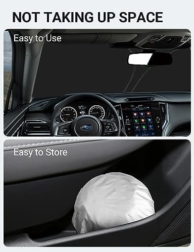 Proadsy for Subaru Outback 2020-2025 Windshield Sun Shade 4-Layer Foldable Front Sunshade Protector Sun Visor Blocks UV Rays Keep Car Cooler