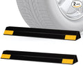 Stalwart Garage Parking Aid - 17.5-inch Garage Car Stop Indicator 2-Pack - Easy Peel and Stick Parking Stopper - Car Accessories