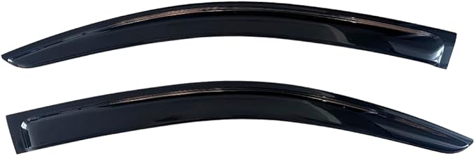 KPY Window Rain Guards Vent Visors Shades for 2002-2008 Dodge Ram 1500 Standard Cab, Window Wind Deflectors Shield for 2003-2009 Ram 2500 3500, 2003 2004 2005 2006 2007 2008 2009 (Standard Cab Only)