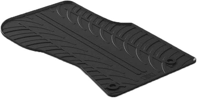 Gledring USA Custom Fit Rubber Mats Combo Pack Intended for Land Rover Range Rover Velar 2017-2022, No Trimming Required, Tailored Custom Fit, All-Weather, Protects from Rain, Mud, & Snow