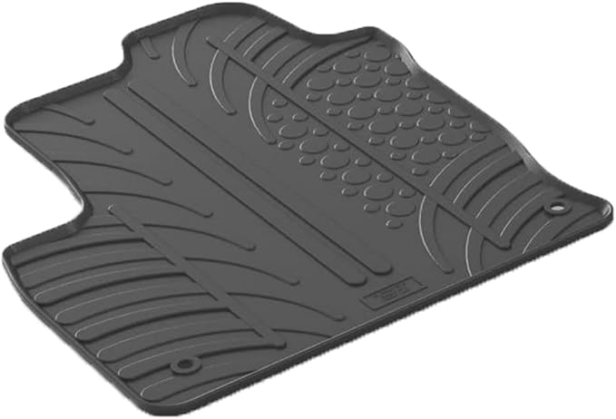 GledringUSA Custom Fit Rubber Mats Combo Pack Intended for Land Rover Range Rover Evoque (L538) 2012-2018, No Trimming Required, All-Weather, Protects from Rain, Mud, & Snow
