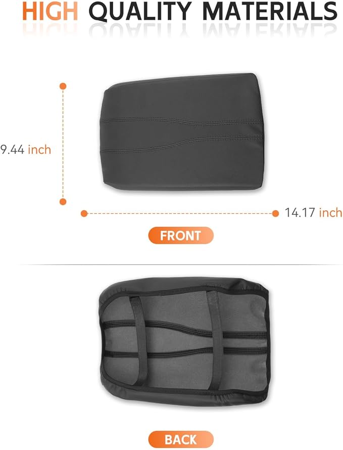 CDEFG for 2025 2026 GMC Acadia Center Console Cover Armrest Box Cover Acadia (Elevation, AT4, Denali) Accessories Console Arm Rest Protector