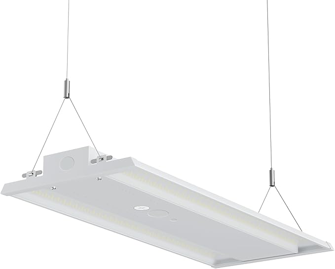 LED Linear High Bay Light, 210W LED High Bay Shop Lights Fixture, Compatible with Industrial 120-277V, 31500LM LED Linear High Bay Light for Shop Garage Warehouse, UL Complied