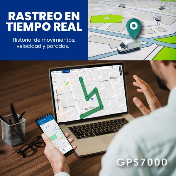 GPS7000-4G Hidden GPS Tracker for Vehicles | 12 Months of Service Included | Easy Self-Installation | After The 12 Months Included in The Service, You can Choose to Subscribe | No Hidden Fees