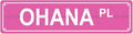 OHANA PL Space Metal Tin Street Sign Bar Cafe Garage Cave Home Room Wall Bathroom Farmhouse Garden Porch Patio Decor, 16 x 4 Inch