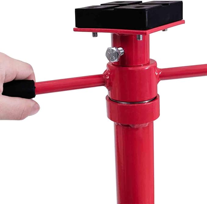 Under Hoist Tripod Stand, Jack Stands 2 Ton High Lift Jack Stand Reach Under Hoist Stand, Heavy Duty Steel Under Hoist Jack Stand