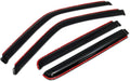 in-Channel Window Visors Vent Shade Rain Guards - Compatible with 1992-2000 Chevy C/K 2500 3500, 1992-1998 Silverado, 1992-1999 Suburban, 1995-1999 Tahoe, 1999-2000 Cadillac Escalade