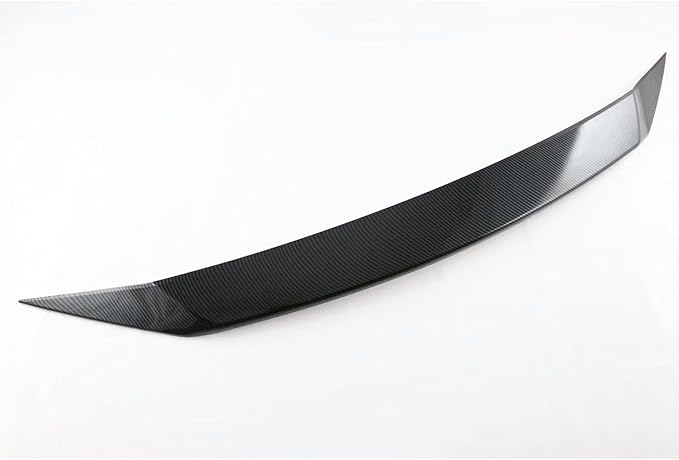 Front Hood Air Deflector，Car Bonnet Molding Cover Trim Fit for Mazda CX-50 and CX50 Hybrid 2023 2024 2025，Exterior Accessory（ABS,Carbon Fiber）