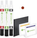 TouchUpDirect 4X0 Inferno Compatible with Toyota Exact Match Touch Up Paint Combo - Platinum Kit