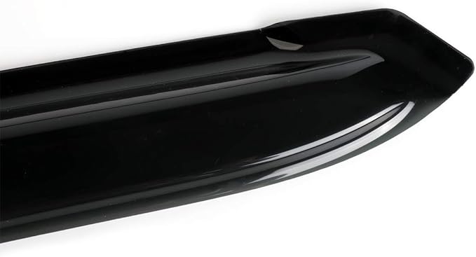 4pcs Outside Mount Style Window Rain Guards Durable Side Wind Deflectors Dark Smoke Vent Nice Window Visors Compatible With 2004-2006 Tundra Crew Cab (Double Cab) Pickup