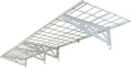 SafeRacks Wall Shelves - 2 Pk 18"x48" Wall Mountable Shelving Unit for Storage Rack, Pantry Shelves, Utility Shelving, Heavy Duty Shelves w/ 4 Versatile Accessory Hooks, 500lbs Capacity, White