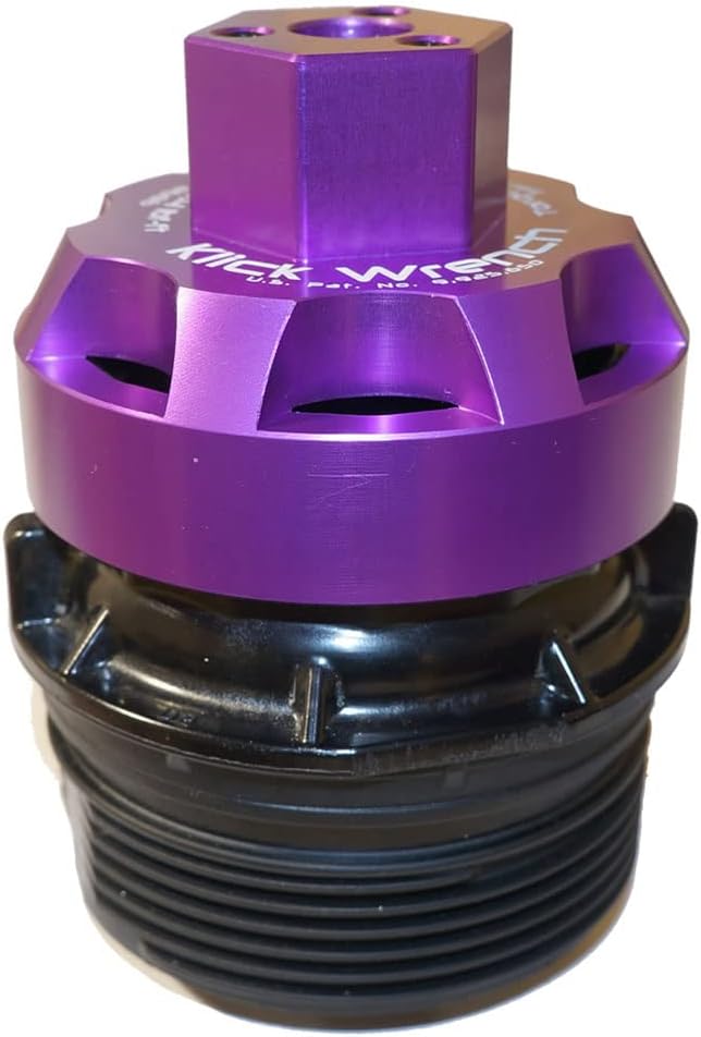 64mm 2 Stage Heavy Duty Torque Limiting Oil Filter Wrench Purple 6061-T6 Billet Aluminum
