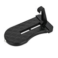 Nilight Car Door Step for Roof Access Universal Car Step Hook for Roof SUV Trucks Folding Aluminum Alloy Vehicle Door Latch Step Pedal with Glass Breaker Safety Hammer, Max Load 400lbs, 1 Pack Black