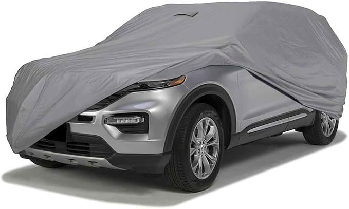 Supreme Semi Custom Fit Full Car Cover for 2021-2025 Chevrolet Tahoe SUV 4-Door | All-Weather Protection: Waterproof, Dustproof, Windproof, UV-Resistant | Includes Accessories